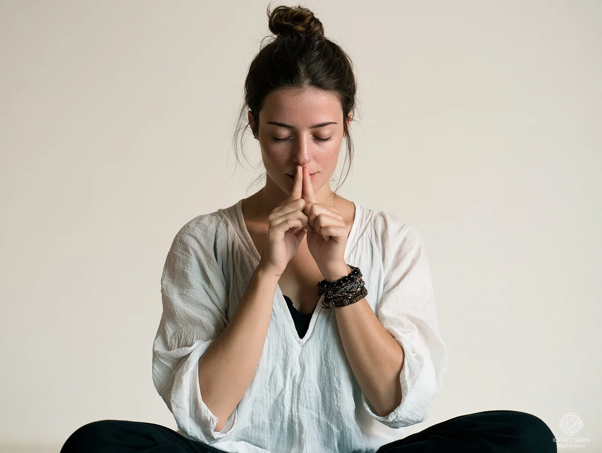 Alternate nostril breathing